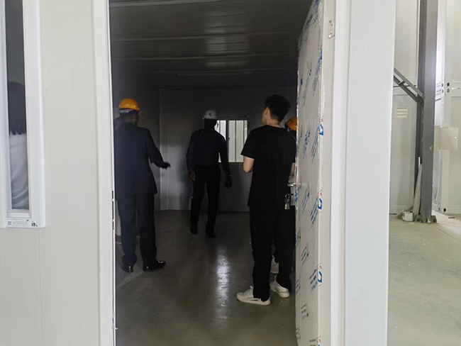 中非驻华大使馆考察工作